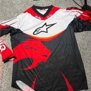 ILIA Red and Black Men's Jersey